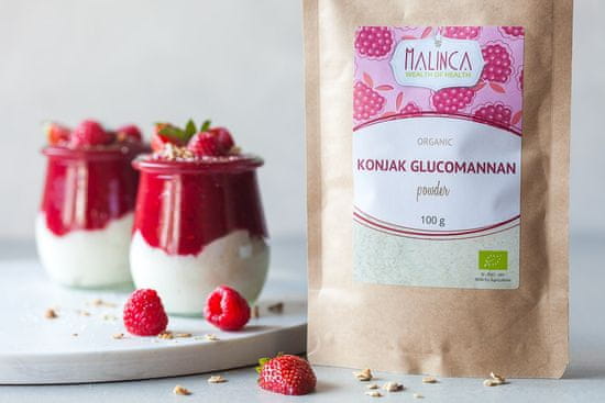 MALINCA konjak glukomanan u prahu iz organske proizvodnje, 100 g