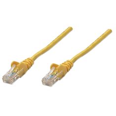 Intellinet CAT5e UTP patch kabel, mreža, veza, 5 m, žuta