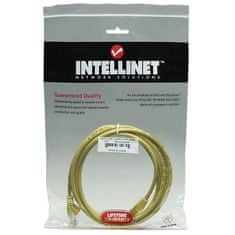 Intellinet CAT5e UTP patch kabel, mreža, veza, 5 m, žuta
