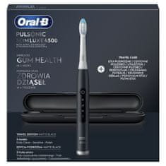 Oral-B Slim Luxe 4500 Matte Black sonična električna četkica za zube
