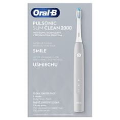 Oral-B Slim Clean 2000 Grey sonična električna četkica za zube