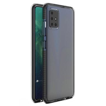 MG Spring Case silikonska maska za Xiaomi Redmi 10X 4G / Redmi Note 9, crno