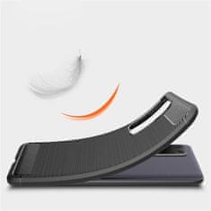 MG Carbon Case Flexible silikonska maska za Huawei P40, crno