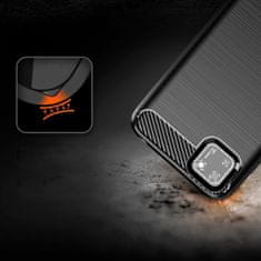 MG Carbon Case Flexible silikonska maska za Huawei Y5p, crno
