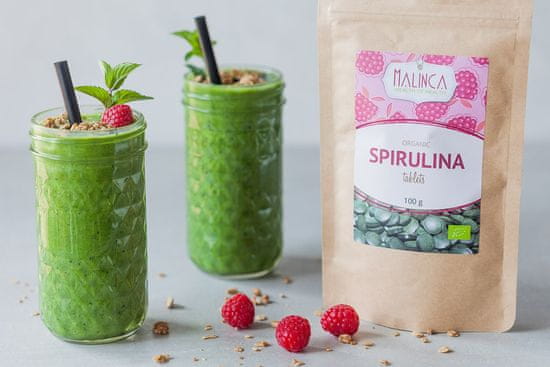 MALINCA spirulina u tabletama organske proizvodnje, 200 tableta