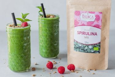 Malinca spirulina u tabletama organske proizvodnje, 200 tableta