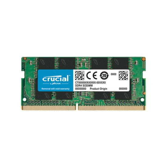 Crucial memorija (RAM) 8 GB, DDR4, PC4-25600, 3200 MT/s, CL22, SODIMM (CT8G4SFRA32A)