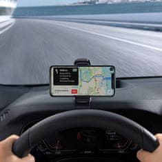 BASEUS Big Mouth držač mobitela za auto, crno