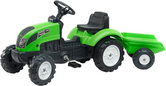 Falk traktor Garden Master sa zelenom prikolicom
