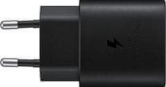 Samsung adapter za kućni punjač 220 V, EP-TA800XBE, 25 W, crni
