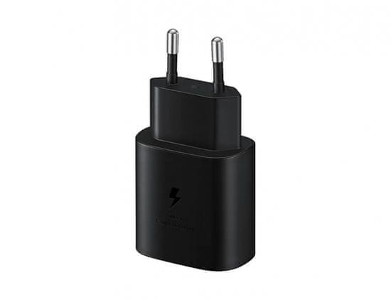 Samsung adapter za kućni punjač 220 V, EP-TA800XBE, 25 W, crni