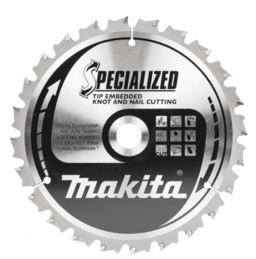 Makita list kružne pile, 260 x 30 mm B-40630