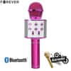 Forever BMS-300 mikrofon i zvučnik, roza
