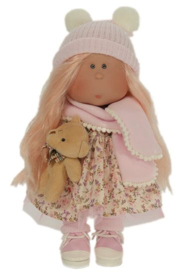 Nines 33042 Mia lutka, ružičasta, 30 cm