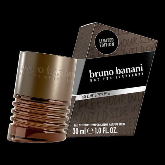 Bruno Banani No Limits Man EDT, 30 ml