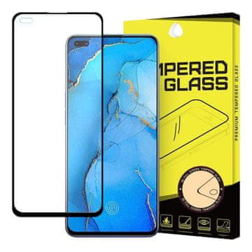MG Full Glue Super Tough zaštitno staklo za Oppo Reno 3 Pro, crno