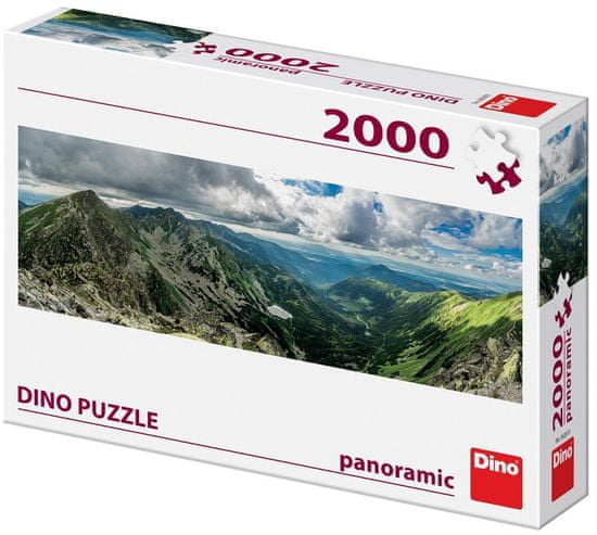 DINO Planine panoramic puzzle slagalica, 2000 dijelova