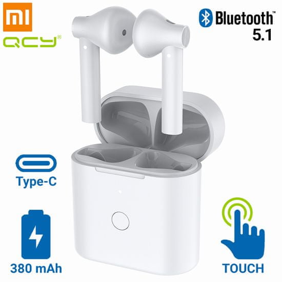 Xiaomi QCY T7 bežične sportske slušalice, TWS, Bluetooth 5.1