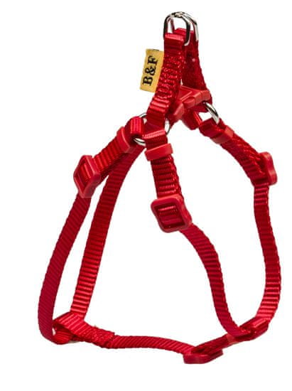 BAFPET ogrlica za pse, jednobojna, crvena