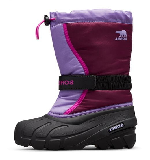 Sorel Youth Flurry DTV Purple Dahlia zimske cipele za djevojčice