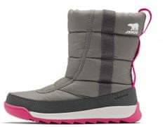 Sorel Youth Whitney II Puffy M Quarry zimske cipele za djevojčice, sive, 32