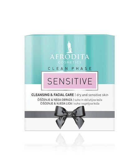 Kozmetika Afrodita Clean Phase Sensitive putni set, 3 komada