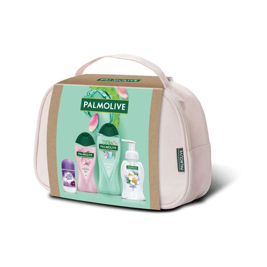 Palmolive Naturals Wellness poklon set, Cee Xmas'20, 4 komada + kozmetička torbica