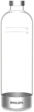 Lot De 2 Bouteilles D'Eau Pétillante Philips GoZero ADD912/10 - 1L Sans BPA, Transparent Élégant