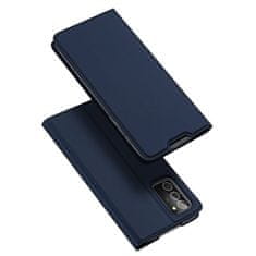 Dux Ducis Skin Pro preklopna kožna maska za Samsung Galaxy Note 20, plava
