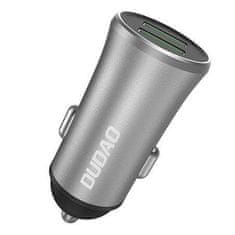 DUDAO R6S auto punjač 2x USB 3.4A, siva