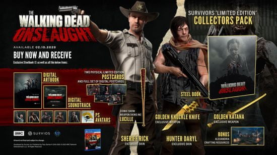The walking dead onslaught sales ps4 vr