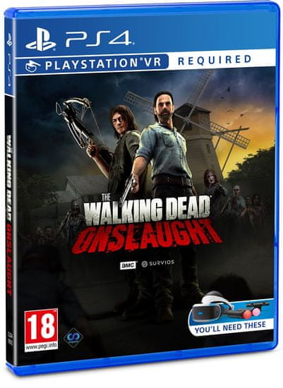 Vr walking hot sale dead ps4