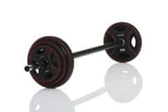 Gymstick Pro Pump Set utež, 20 kg, črno-rdeča
