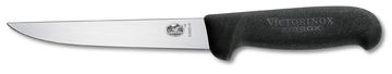 Victorinox nož za odkoštavanje, ravna široka oštrica 15 cm, crna