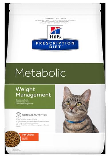 Hill's PD Feline Metabolic hrana za mačke, 1,5 kg