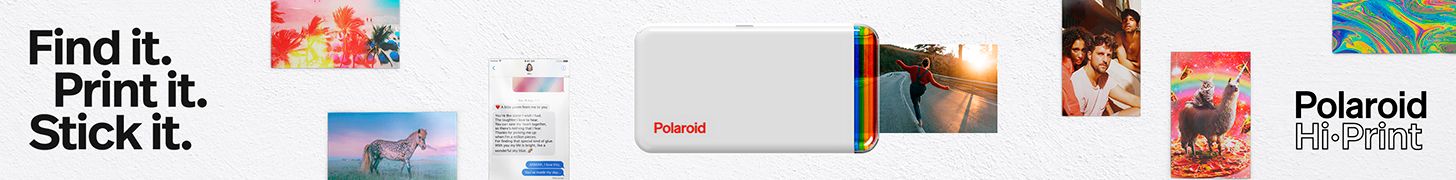 brezžični prenosni bluetooth polaroid hiprint aplikacija polaroid hiprint facebook instagram barvno sublimacijsko tiskanje 16,7 milijona barv diapozitivi za vodoplast in vodoodporno lepilo odporna podloga velikost 5,4 8,6 cm