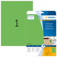 Herma Superprint 4424 naljepnice, A4, 210 x 297 mm, zelene