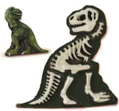 SES gips za stvaranje, sjajni kostur T-rex