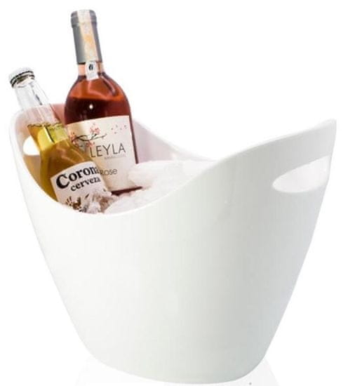 Rubikap Disco posuda za šampanjac, 26x35 cm, bijela