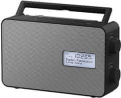 Panasonic RF-D30BT radio, crni