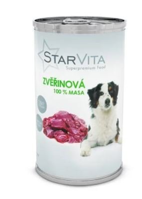 Starvita Mljevena divljač u konzervama, 8x1200 g