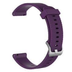 BStrap Silicone Land remen za Garmin Vivoactive 3, dark purple