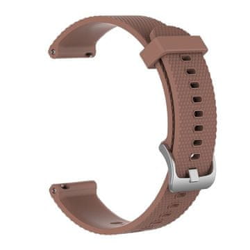 BStrap Silicone Land remen za Garmin Vivoactive 3, brown