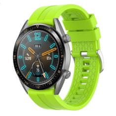 BStrap Silicone Cube remen za Huawei Watch GT 42mm, fruit green