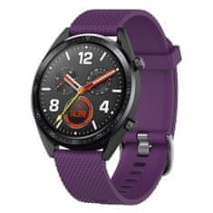 BStrap Silicone Land remen za Garmin Vivoactive 3, dark purple