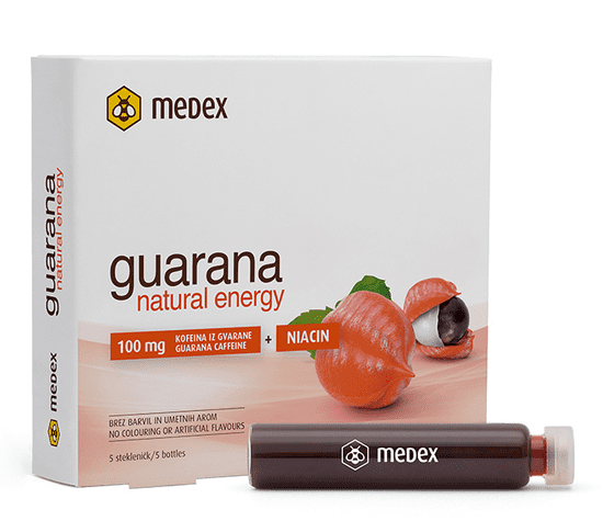 Medex Guarana natural energy, 5 x 9 ml
