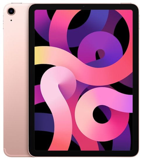 Apple iPad Air 4 tablet, Cellular, 256GB, Rose Gold (MYH52FD/A)