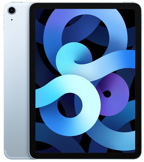 Apple iPad Air 4 tablet, Wi-Fi, 64GB, Sky Blue (MYFQ2FD/A)