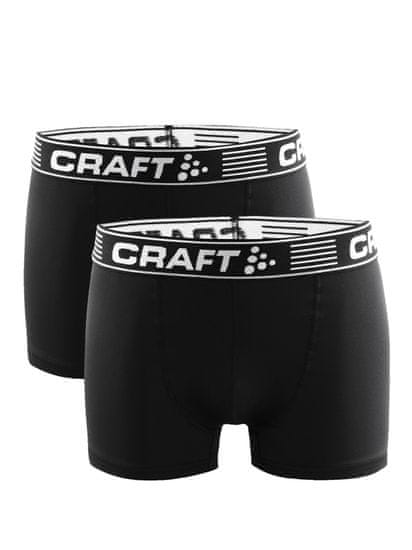 Craft Greatness bokserice, muške, crne, 2 komada