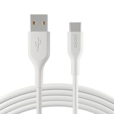 Belkin Playa USB-A na USB-C kabel, bijele boje